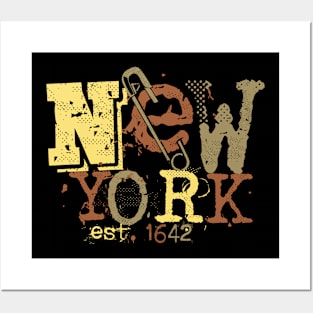 New York est 1642 14.0 Posters and Art